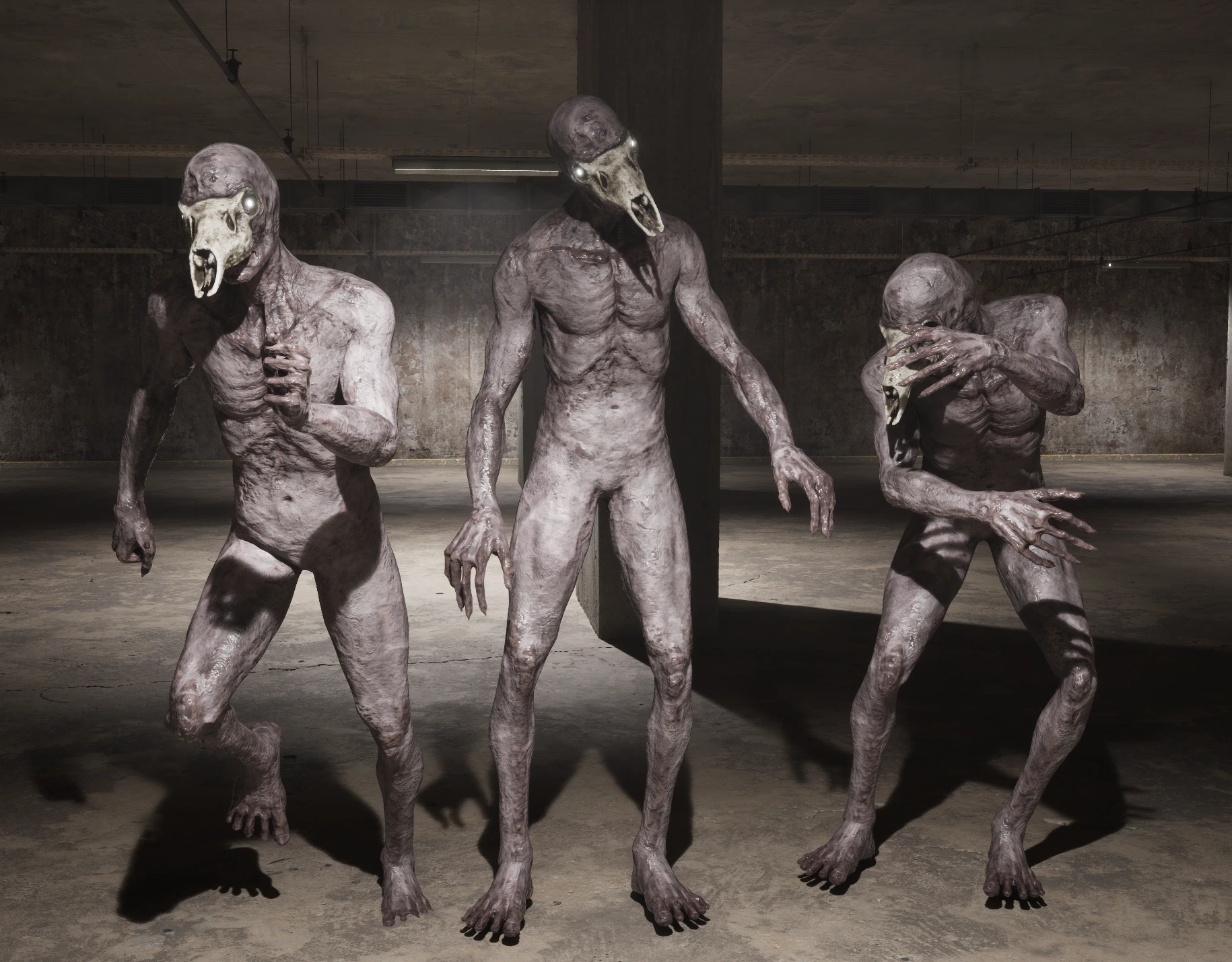 Skin-Stealer in Backrooms Escape Together