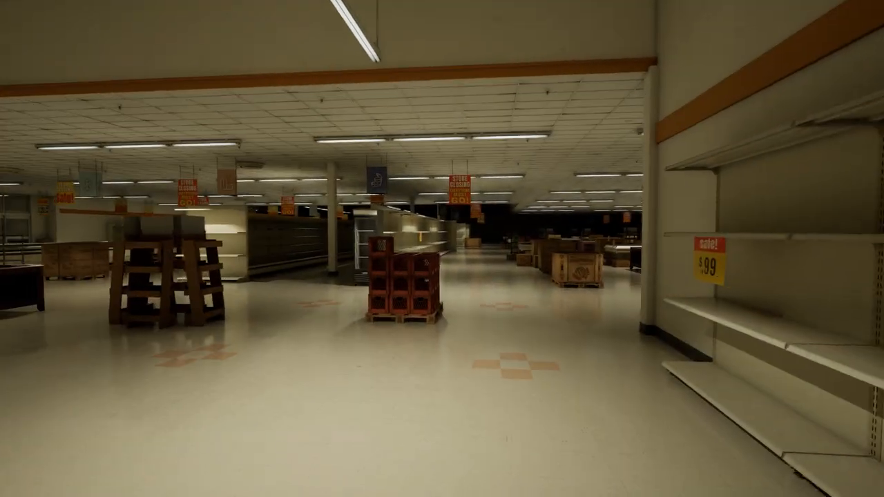 Backrooms Escape Together Level 232 Infinite Supermarket cover image used for the page and video card