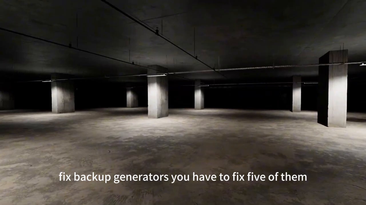 Backrooms Escape Together Level 1 overview and generator objective