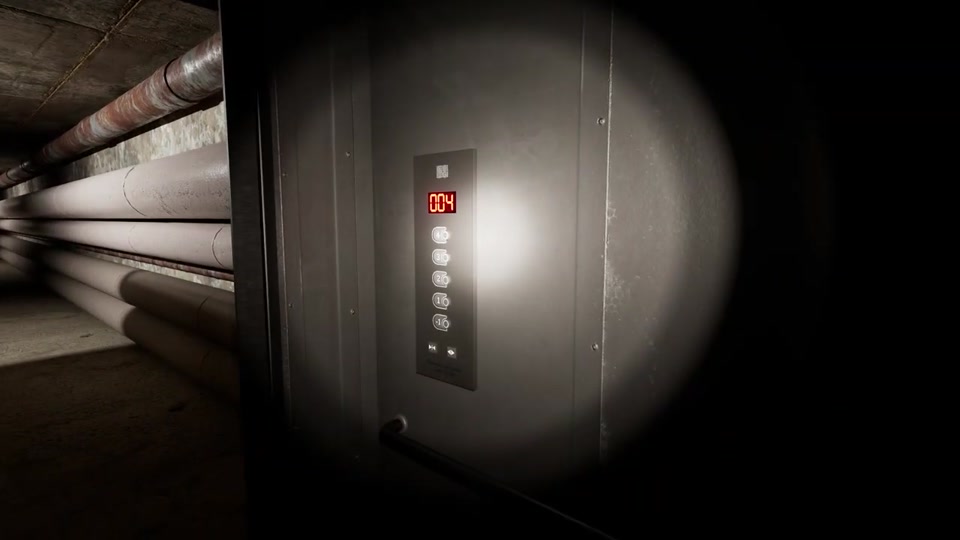 Backrooms Escape Together Level 2 exit elevator panel