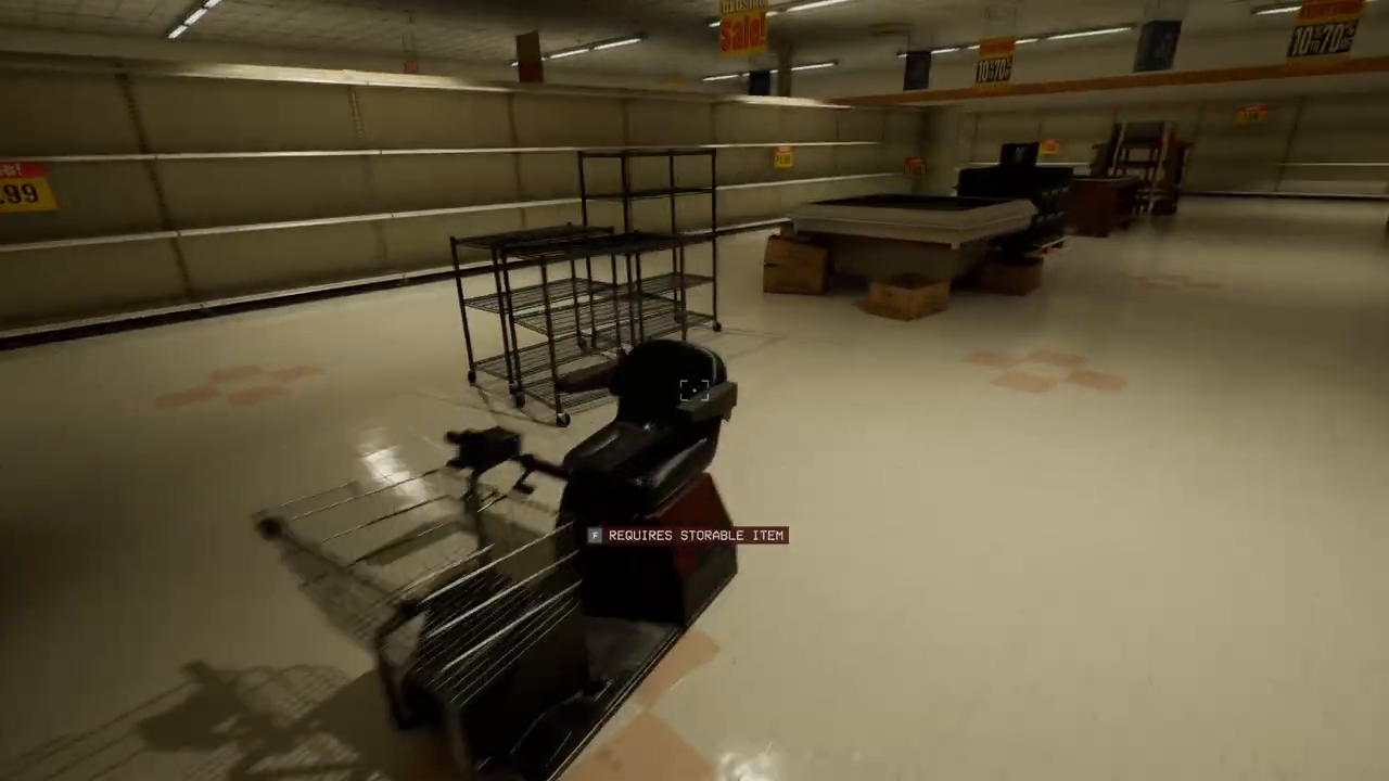 Backrooms Escape Together Level 232 mobility scooter found and ready to move bulky goods