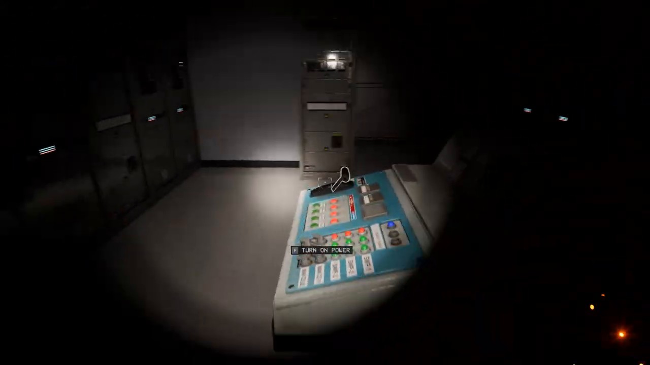 Backrooms Escape Together Level 3 generator room console and early repair target