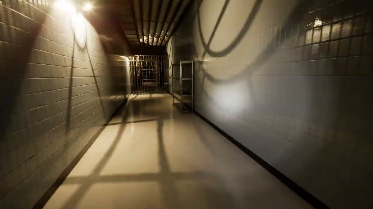 Backrooms Escape Together Level 3 upper floor jail door during higher Clump pressure