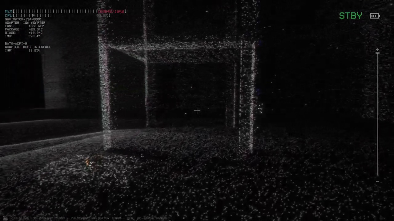 Backrooms Escape Together Level 6 Collector threat area in darkness