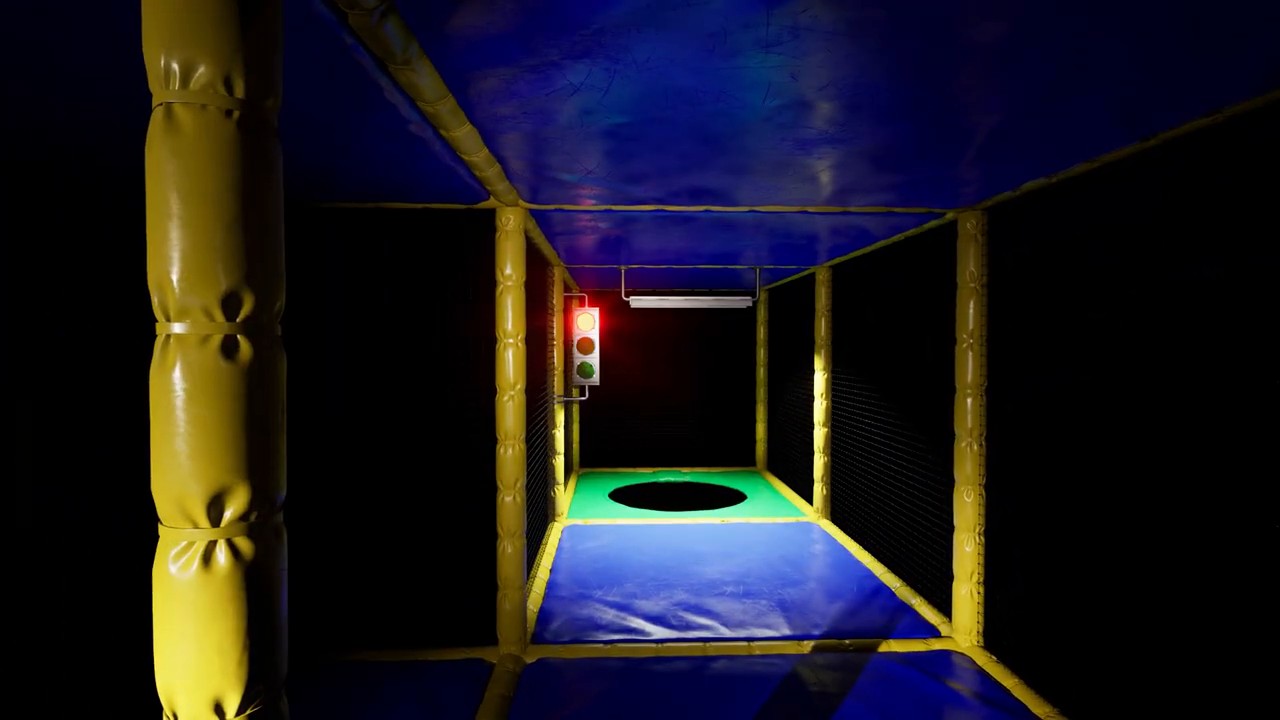 Backrooms Escape Together Level Fun multiplayer Red Light Green Light coordination