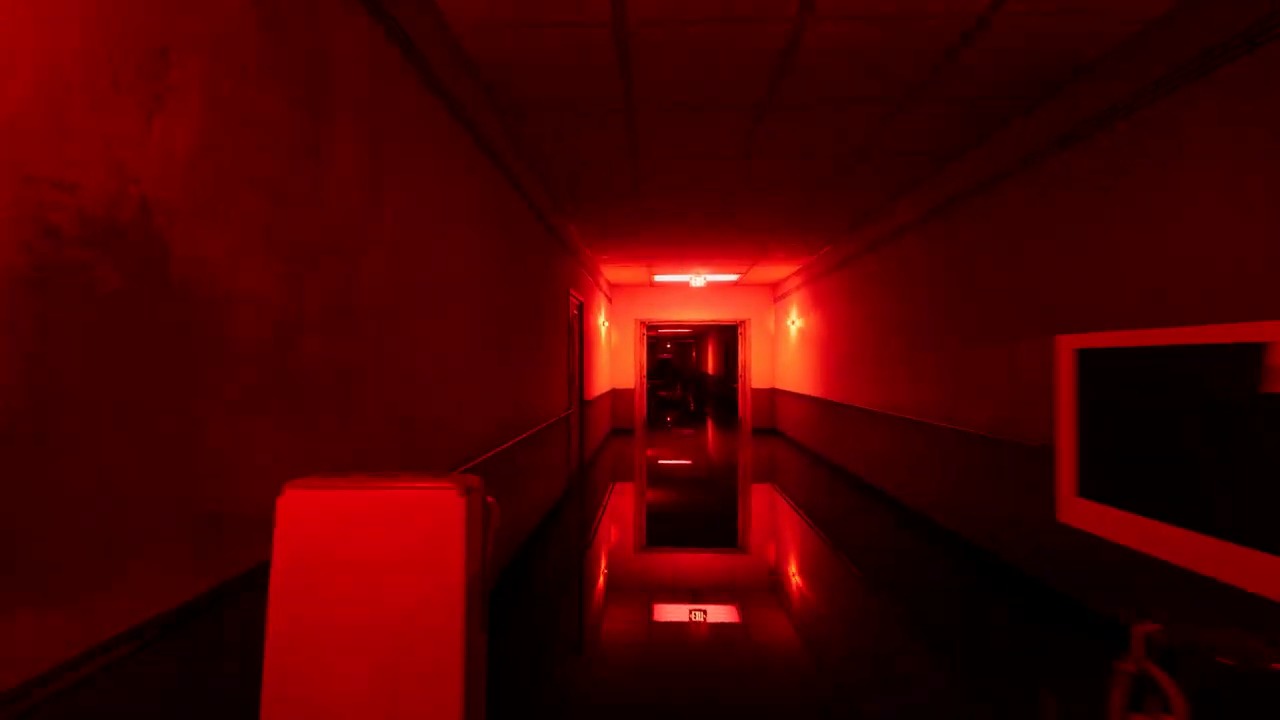 Backrooms Escape Together Level Run final hallway obstacle pressure