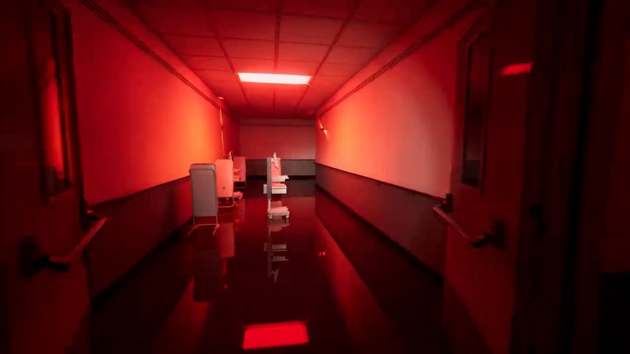 Backrooms Escape Together Level Run multiplayer Morgue door timing example
