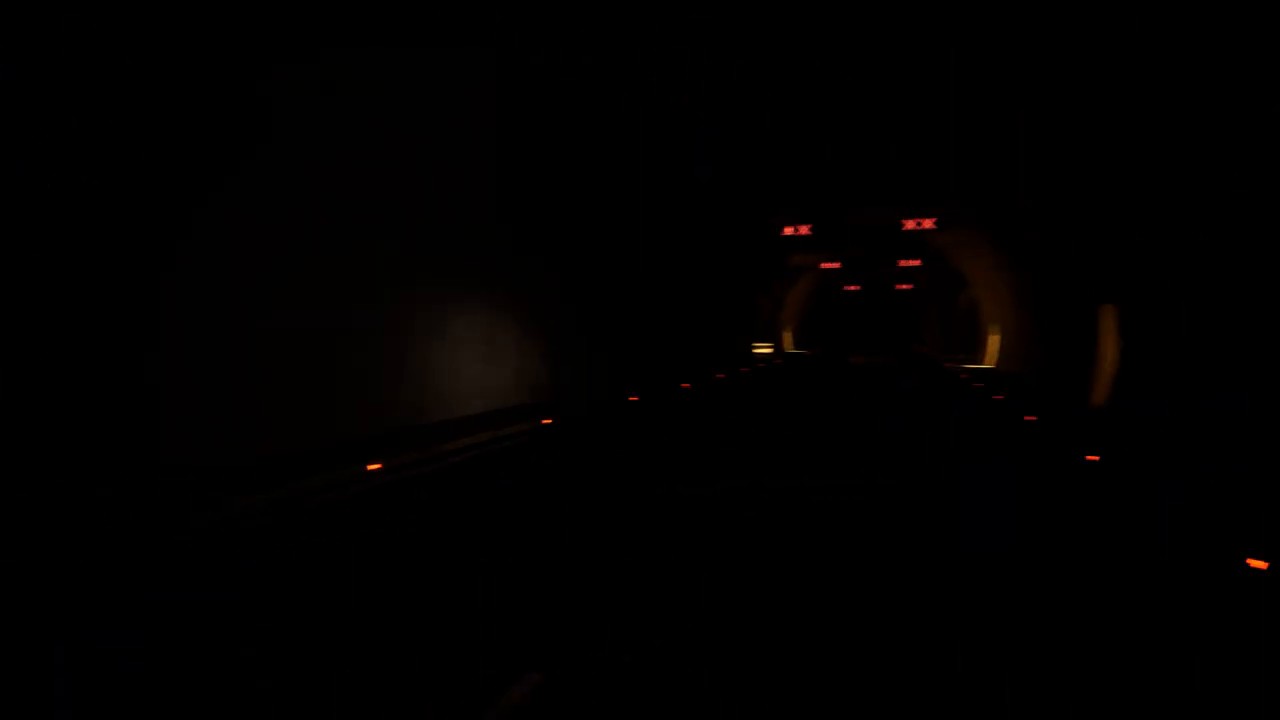 Backrooms Escape Together The Hub dark end where the tunnel appears to stop