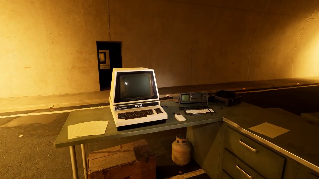 Backrooms Escape Together Commander SVM desk landmark inside The Hub hidden route